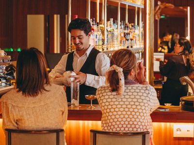 Restaurant transatlantique dans un hôtel de la rive gauche de Paris