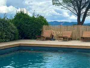 Authentic Provencal Mas with Heated Pool & Mountain Views