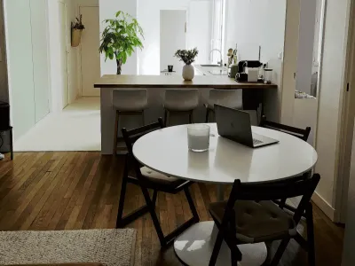 Elegant Light-Filled Apartment for Events & Productions in Nantes