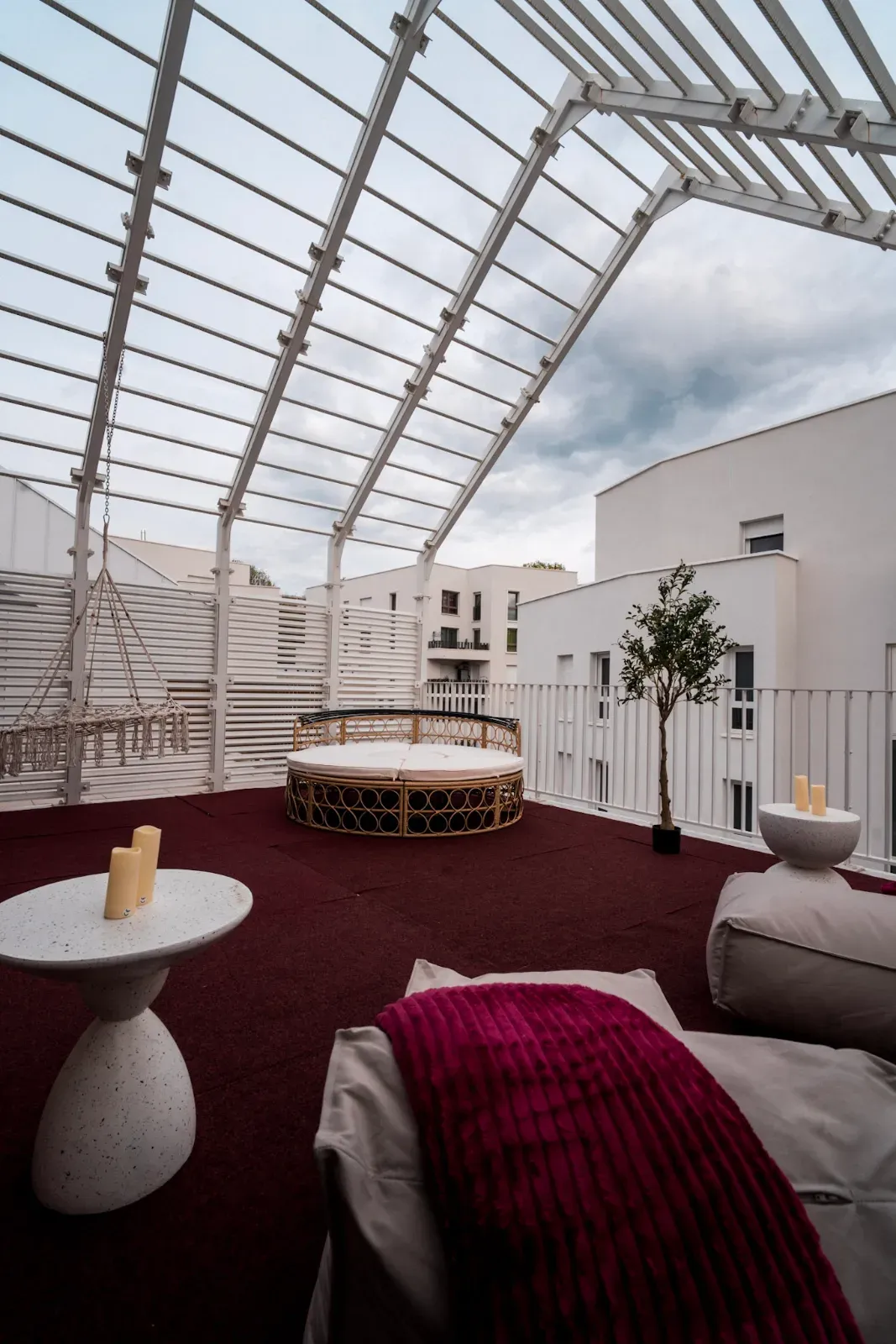 Triplex Bali Chic Venue with Rooftop Near Paris