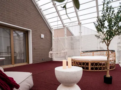 Triplex Bali Chic Venue with Rooftop Near Paris