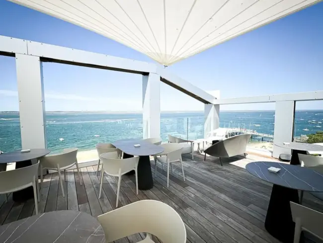 Arcachon's Only Rooftop Hotel Perched Above the Bay