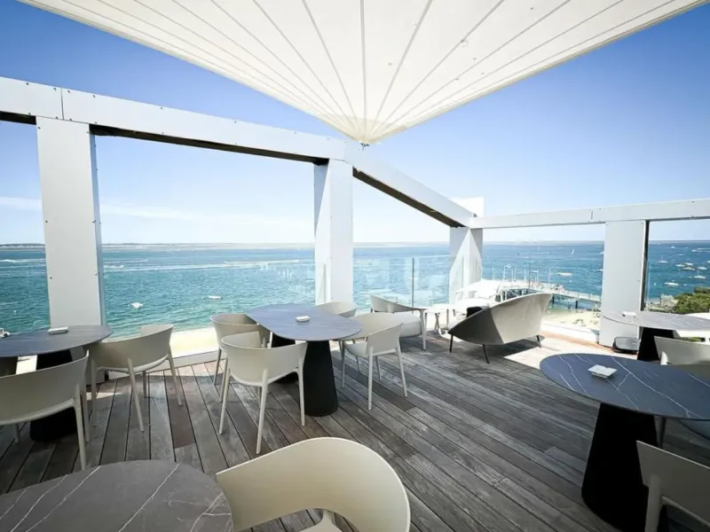 Arcachon's Only Rooftop Hotel Perched Above the Bay