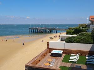 Arcachon's Only Rooftop Hotel Perched Above the Bay