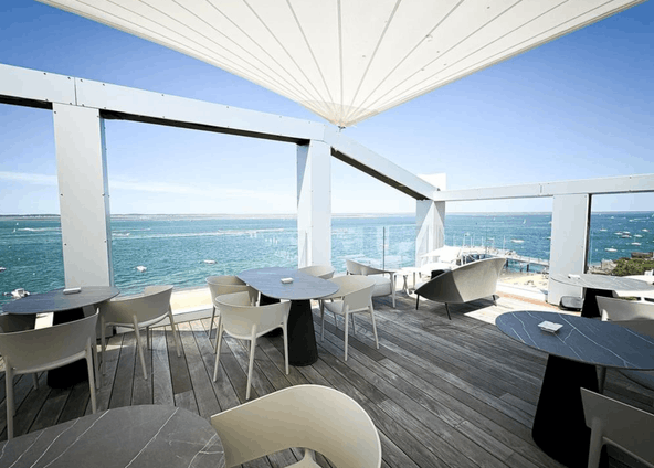 Arcachon's Only Rooftop Hotel Perched Above the Bay