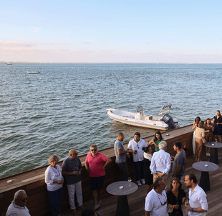 Terrace Venue with Arcachon Basin View for Events & Meetings