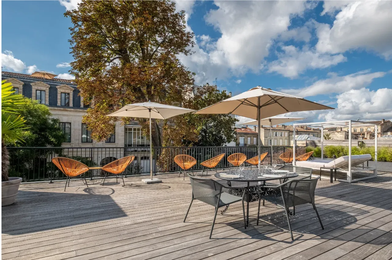 Rooftop Venue with City Views in Bordeaux