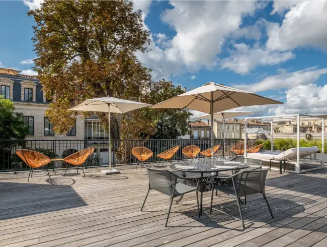 Rooftop Venue with City Views in Bordeaux