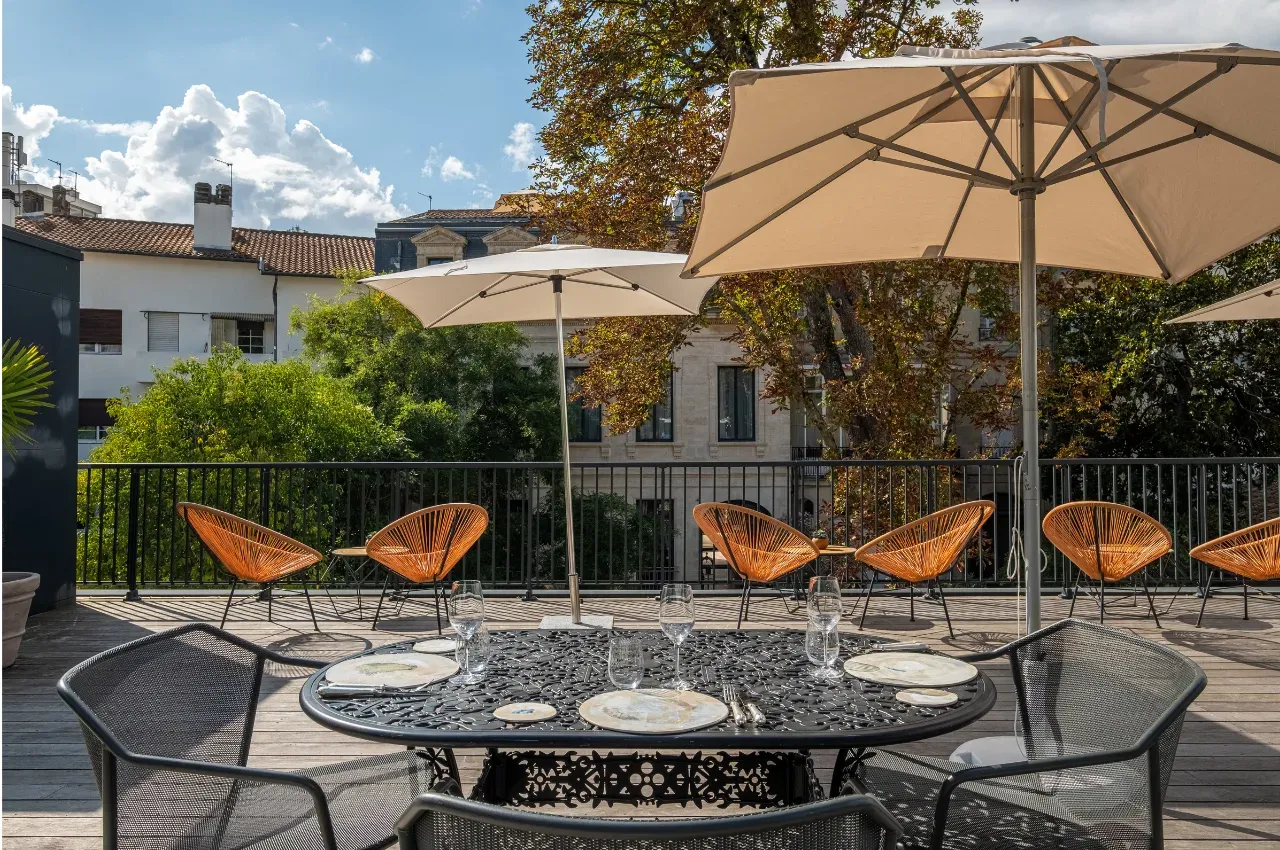 Rooftop Venue with City Views in Bordeaux