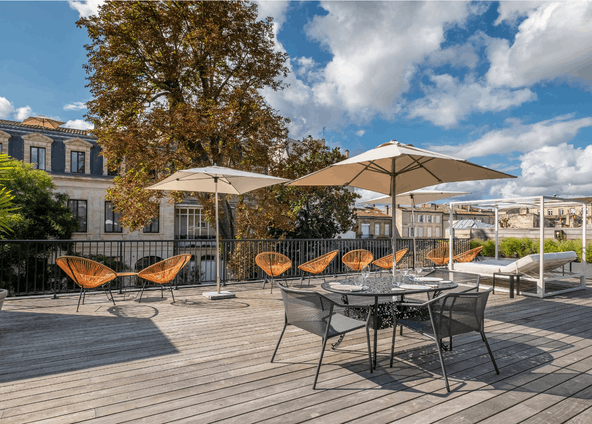 Rooftop Venue with City Views in Bordeaux