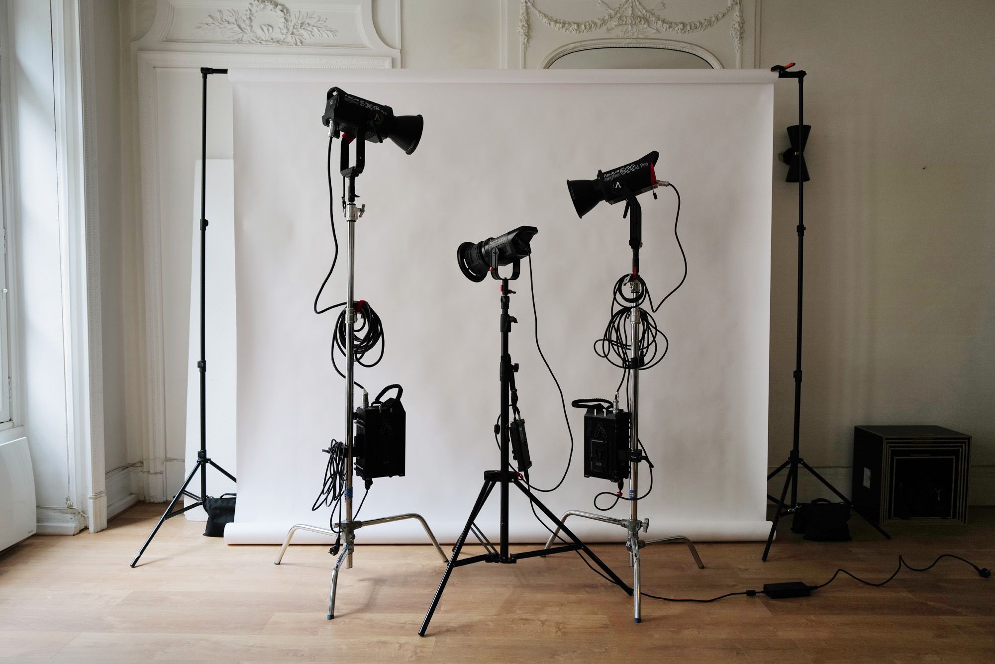 Studio photo Paris 35m² Appartement Haussmann pour des prises de vue professionnelles
