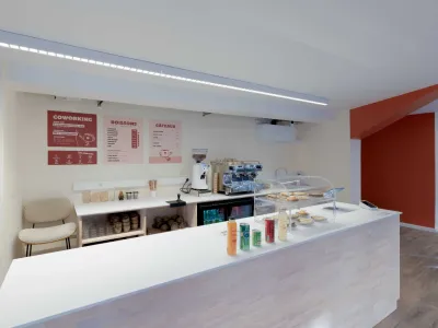 Hybrid Café & Coworking Space in Toulouse for Professional Events