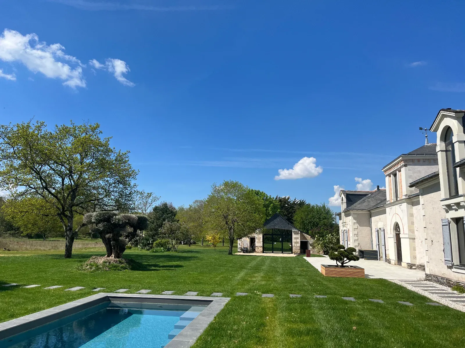 Historic 1872 Estate with Pool for Events in Angers