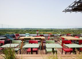 Rooftop with Panoramic Views for Events up to 55 People