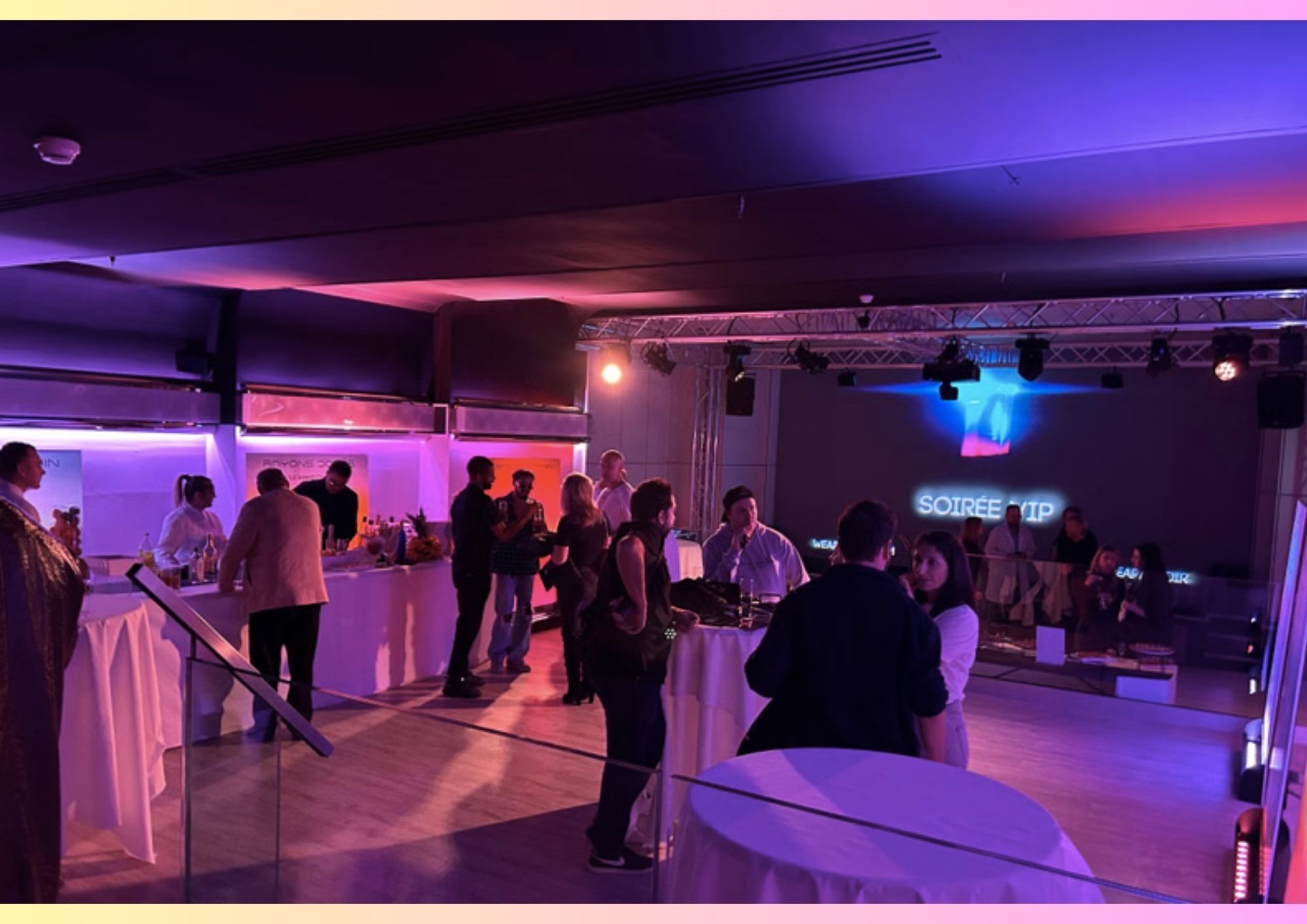 Modern Event Space in Paris 14th Arrondissement Immersive Atmosphere