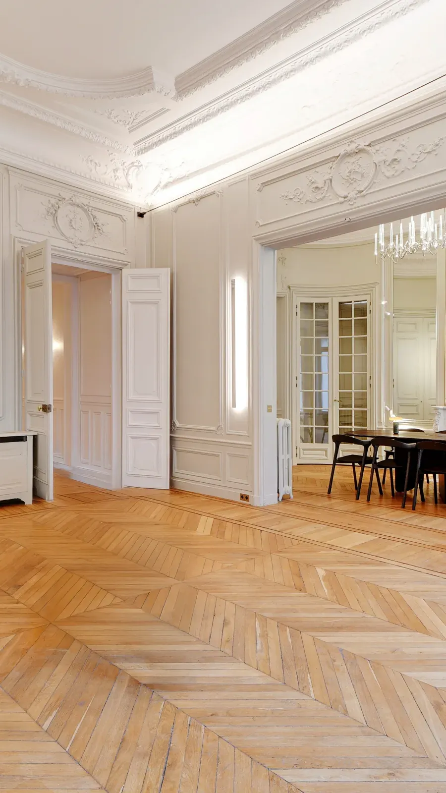 Appartement haussmannien pour événements dans le 2e arrondissement de Paris