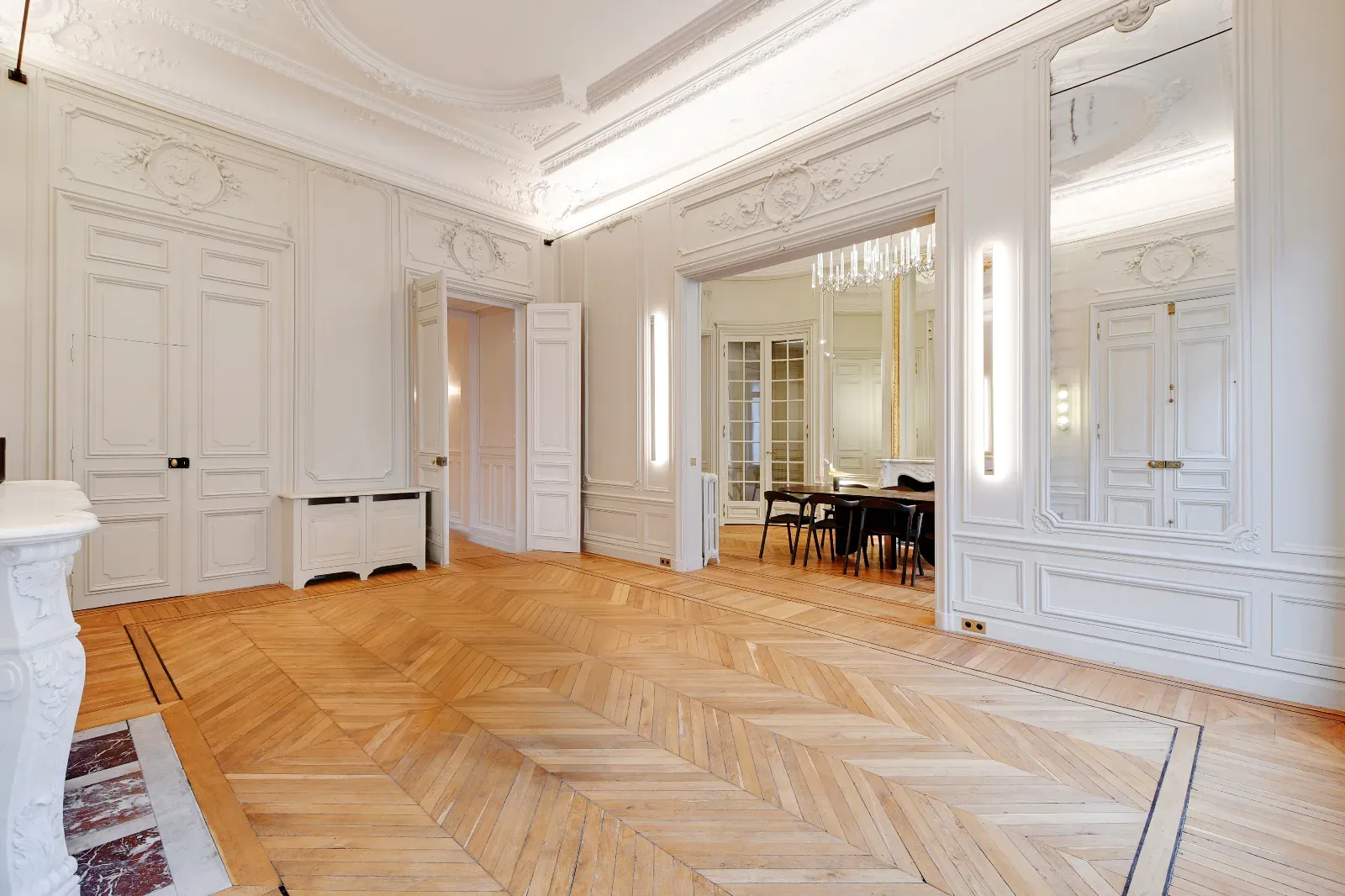 Appartement haussmannien pour événements dans le 2e arrondissement de Paris