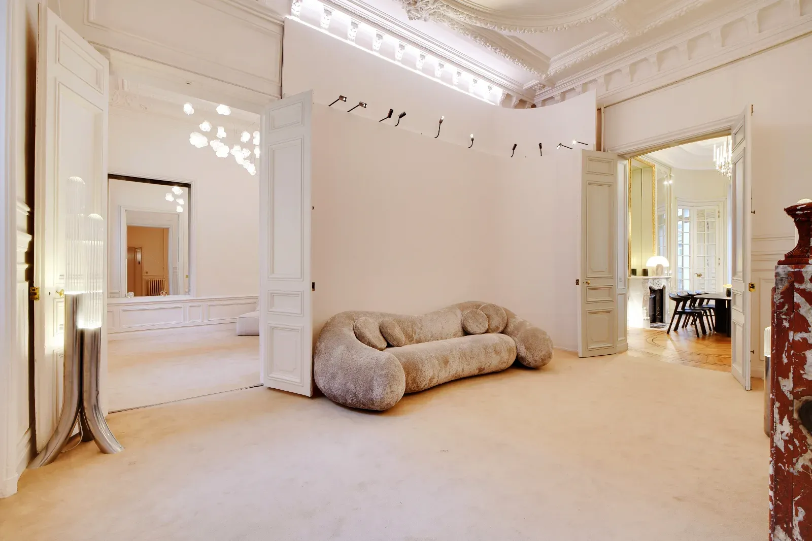 Appartement haussmannien pour événements dans le 2e arrondissement de Paris