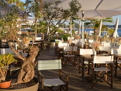 Exclusive Private Beach Venue in Juan-les-Pins