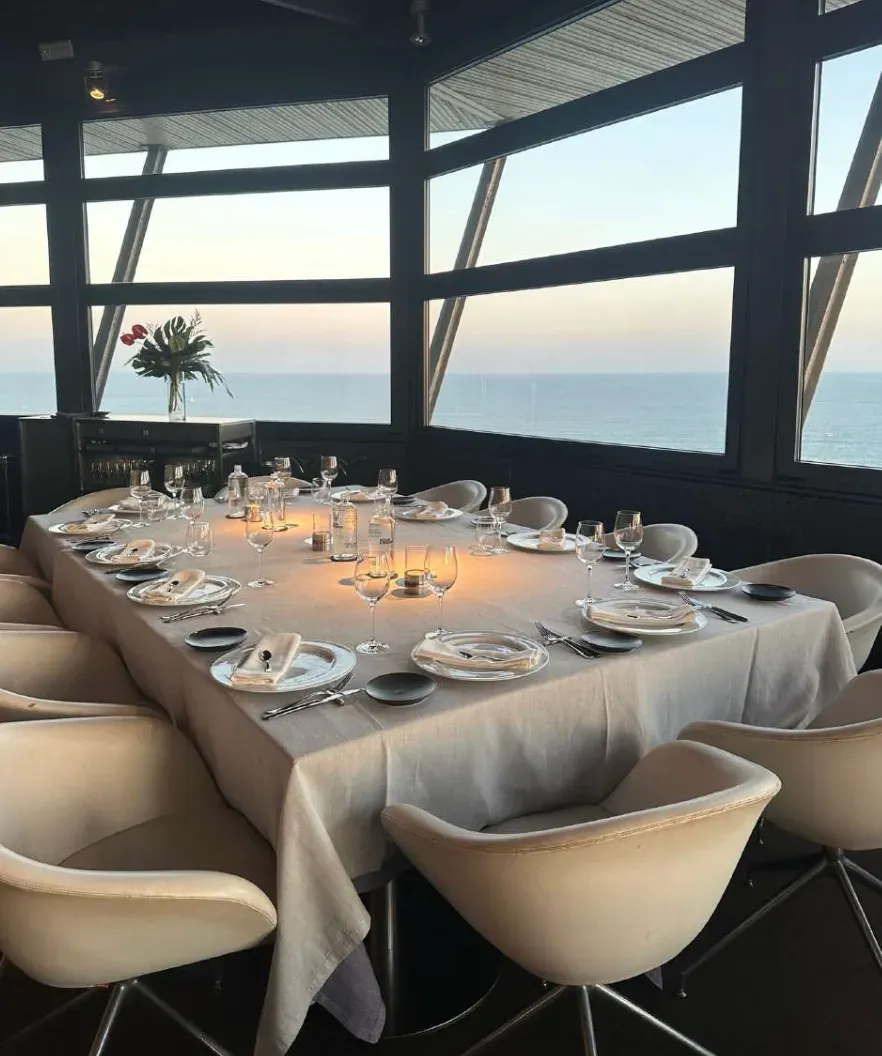 Exclusive Barcelona Venue with Sea Views for Events up to 150 Guests