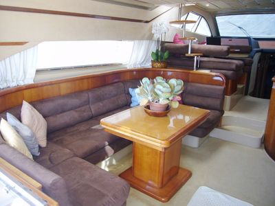 Luxury Ferretti 57' Yacht Charter in Cap d'Ail for Events & Holidays