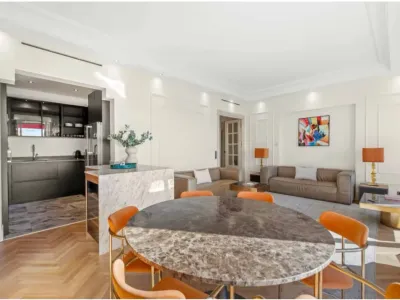 Luxury Art Deco Apartment in Cannes with Sea View