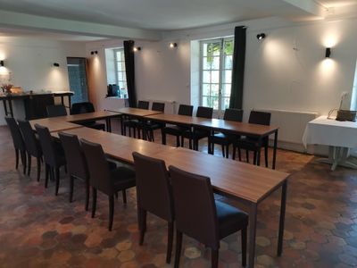 Event Space with Natural Light & Terrace in Saint-Cyr-en-Arthies