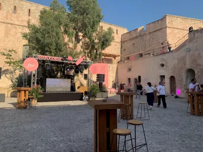 Historic Citadel Courtyard: 430 m² Event Space in Marseille