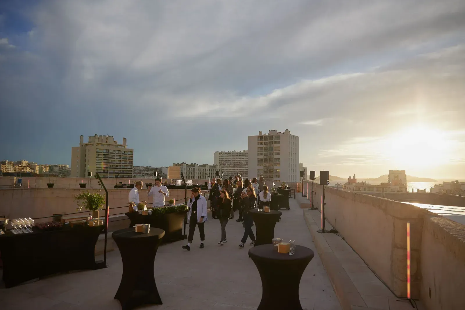 Terrace with Old Port and Frioul Islands Views | 580 m² Event Space