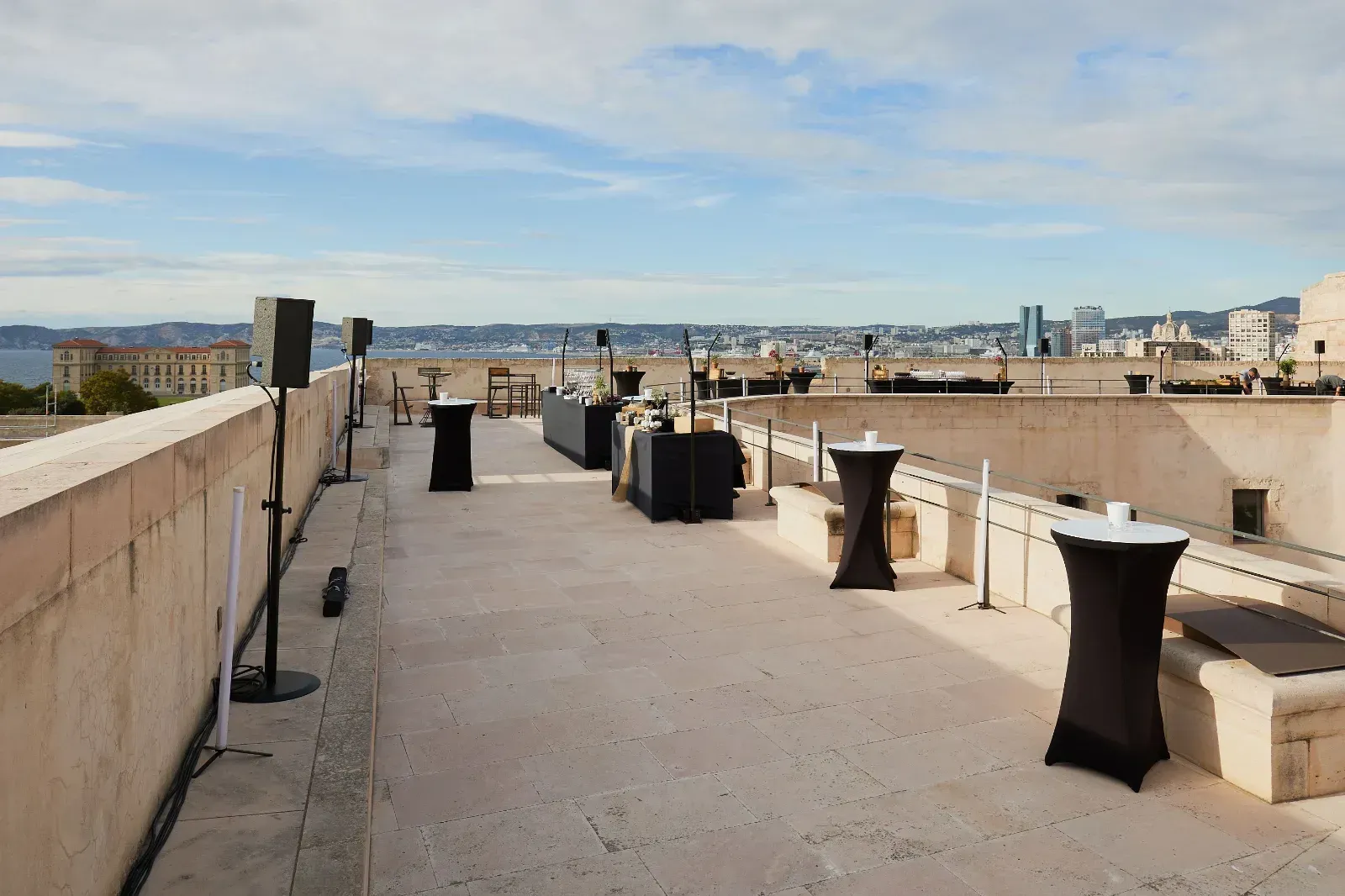 Terrace with Old Port and Frioul Islands Views | 580 m² Event Space