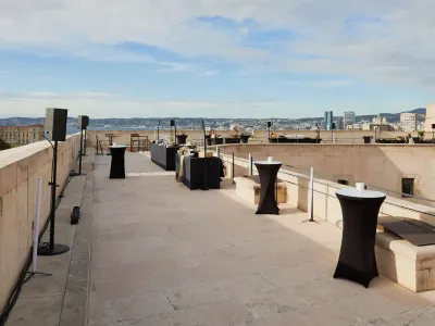 Terrace with Old Port and Frioul Islands Views | 580 m² Event Space