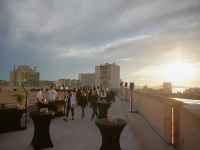 Panoramic Terrace with Views of Frioul Islands & Old Port | Event Venue