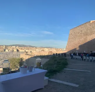 Chic Garden Venues with Old Port Views in Marseille