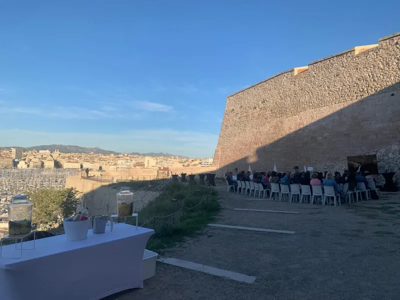 Chic Garden Venues with Old Port Views in Marseille