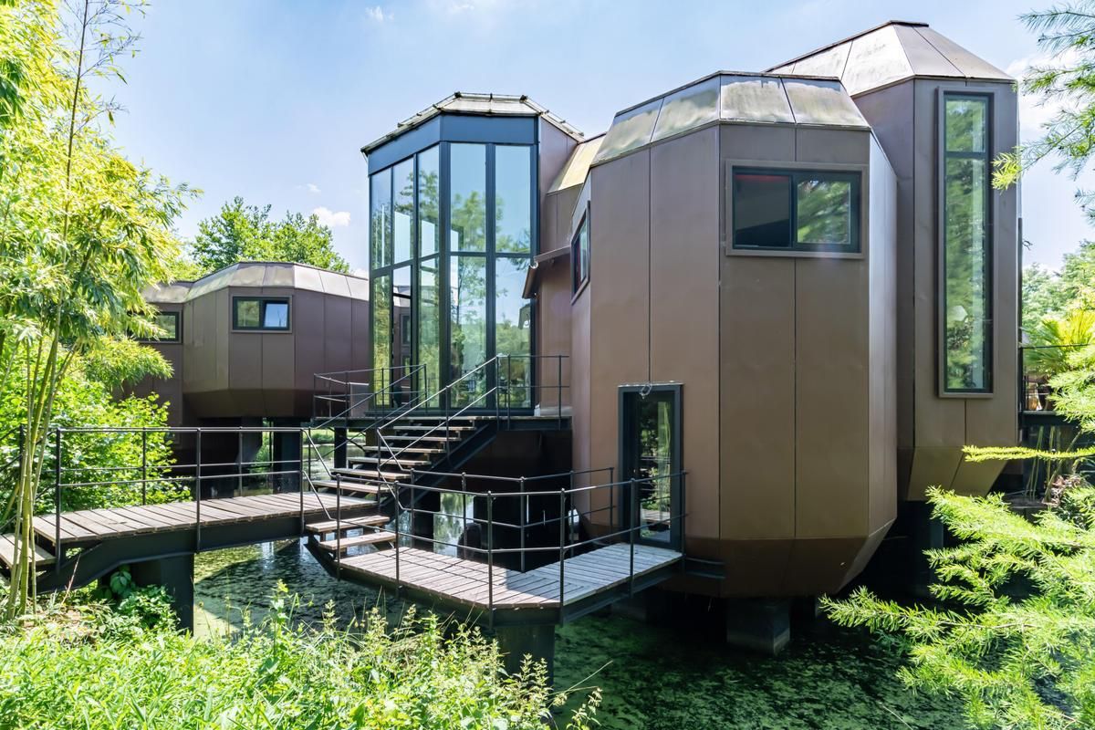 Villa sur Pilotis : Un Lieu Naturel et Immersif à 30 Minutes de Paris