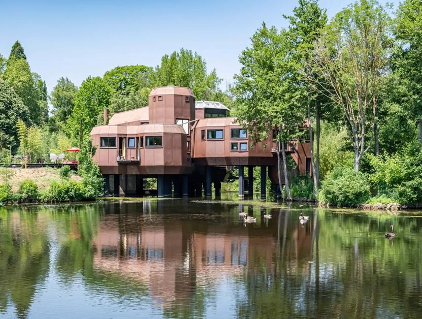 Villa sur Pilotis : Un Lieu Naturel et Immersif à 30 Minutes de Paris