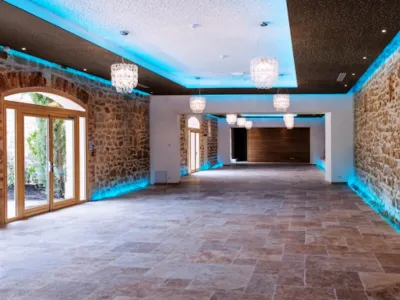 Salle de Théâtre, U, Classe pour Événements jusqu'à 180 Personnes à Uchaux