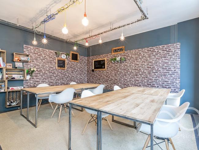 Luminous Mezzanine Event Space in Paris
