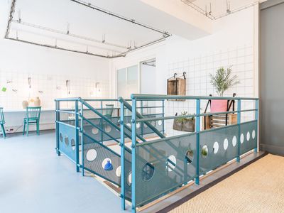 Luminous Mezzanine Event Space in Paris