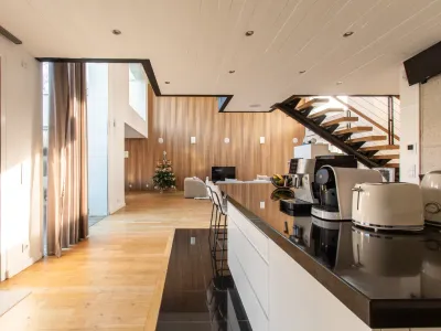 Architectural Loft with Double-Height Ceilings in Saint-Maur-des-Fossés