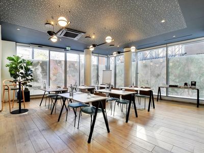 45 m2 Meeting Room in Paris with Parquet Flooring & City View