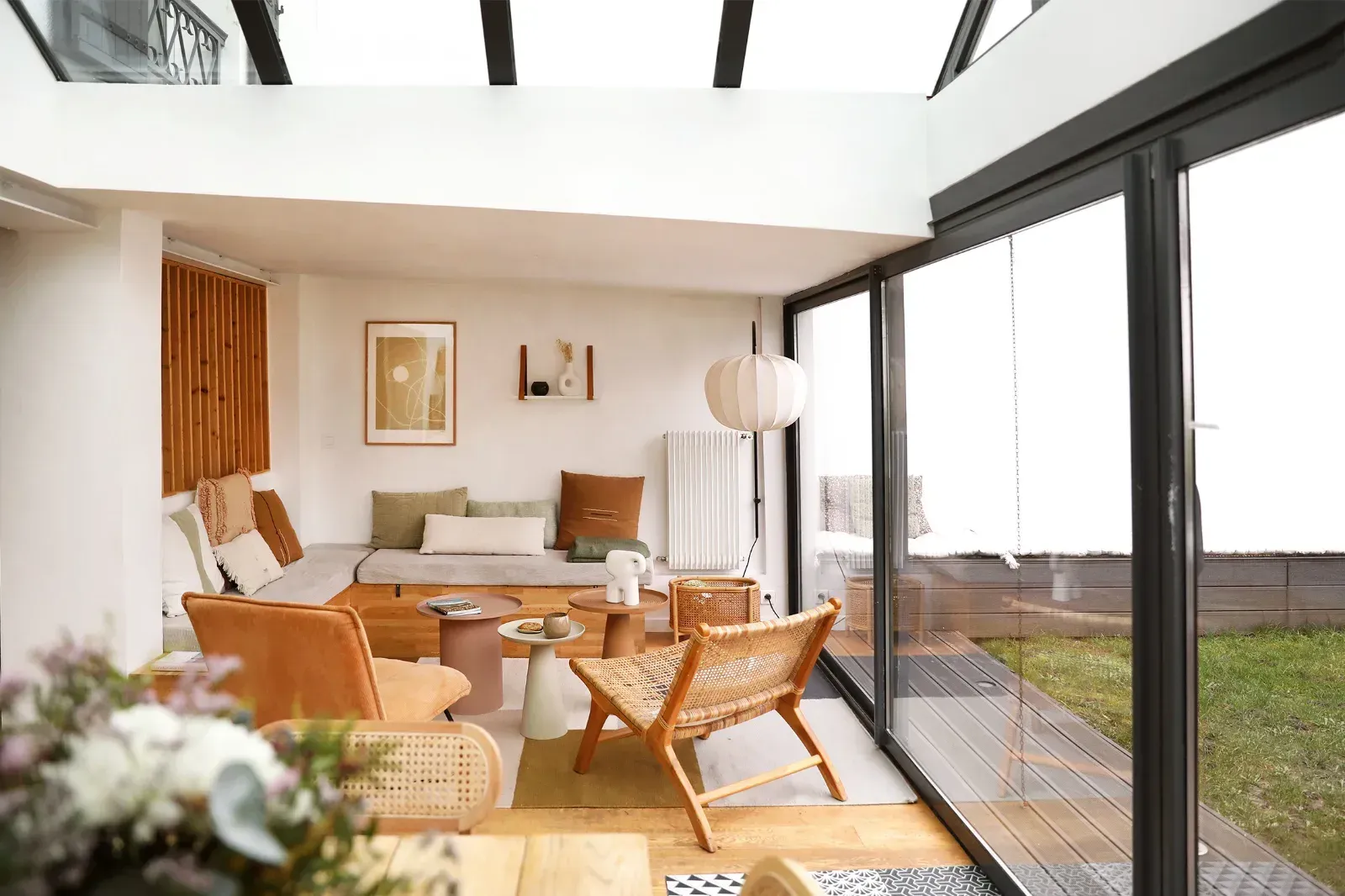 Maison d'exception baignée de lumière pour événements à Rueil-Malmaison