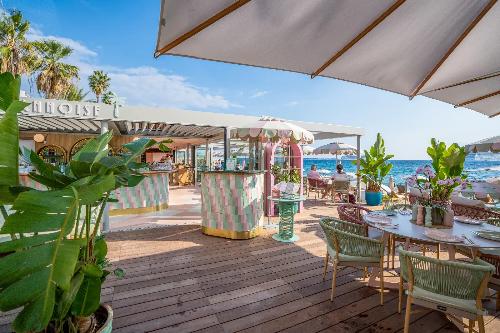 Private Beach Venue for Business Events in Cannes | Elegant Mediterranean Setting