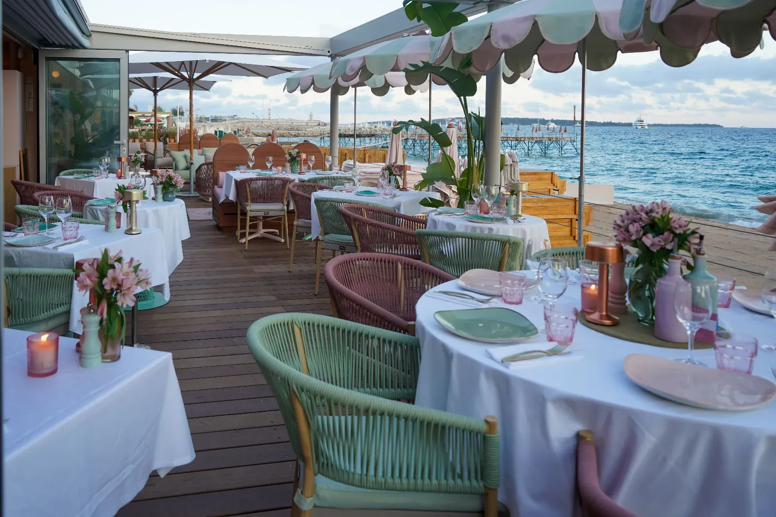 Private Beach Venue for Business Events in Cannes | Elegant Mediterranean Setting