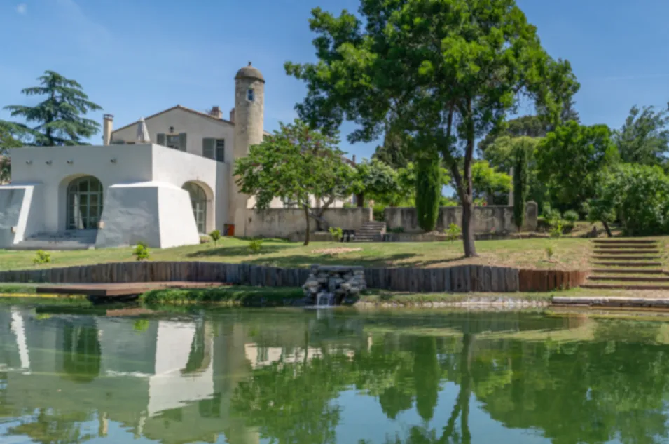 Chateau in Camargue: Historic 6-Bedroom Estate with Natural Pool