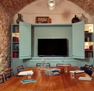 The Apartment's Grand Room: Ideal for Large Team Gatherings in Paris