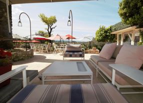 property of 6500 m2 including restaurant, guest rooms, planted with olive trees, numerous spaces