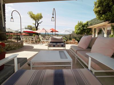 Event Venue with Terraces & Mountain Views in Opio