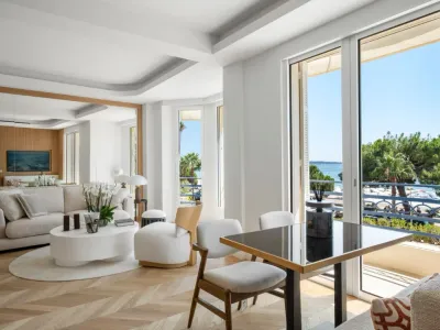 Croisette Nice 2 Bedroom Apartment with Balcony | Luxury Cannes Venue
