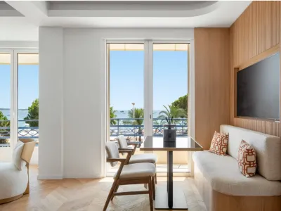 Croisette Nice 2 Bedroom Apartment with Balcony | Luxury Cannes Venue